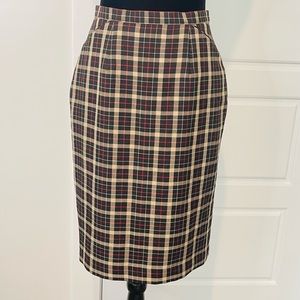 Plaid skirt size 2